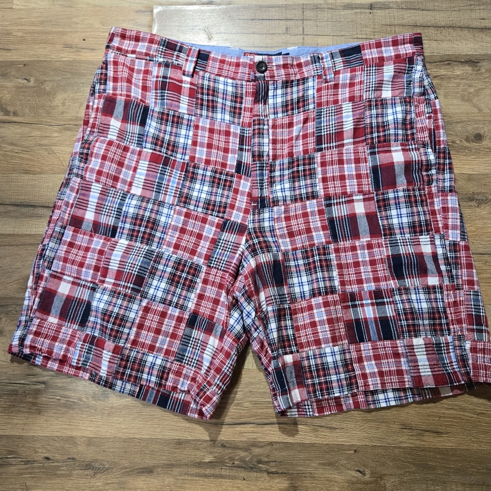 CHAPS Plaid Shorts Size 38
